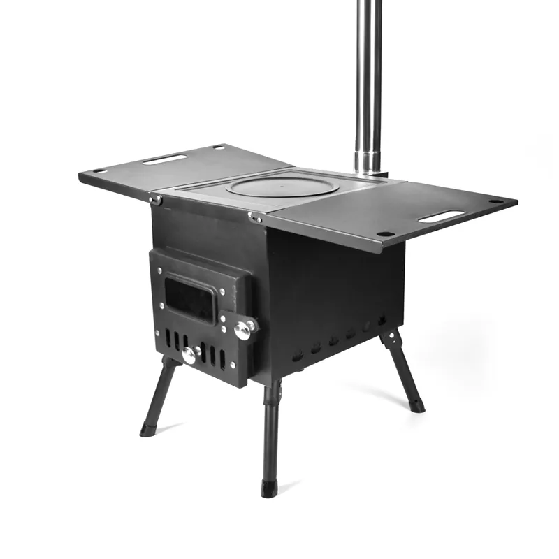 Petit réchaud extérieur noir intégré