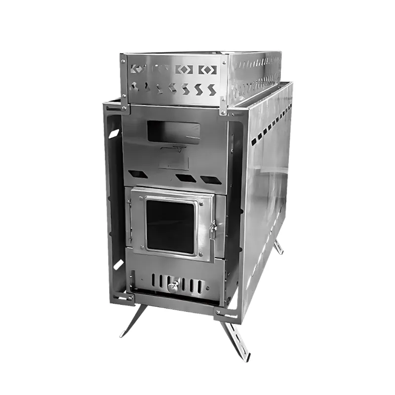 Poêle de sauna bilatéral anti-brûlure