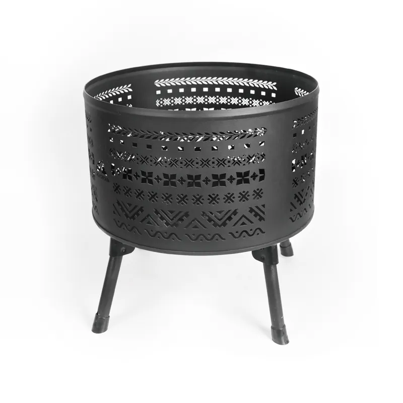 Plateforme circulaire pour feu de joie