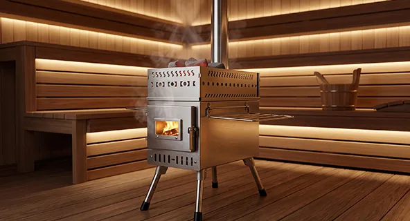 Poêle de sauna