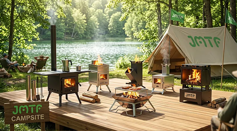 Gamme complète de poêles à bois d'extérieur JMTP